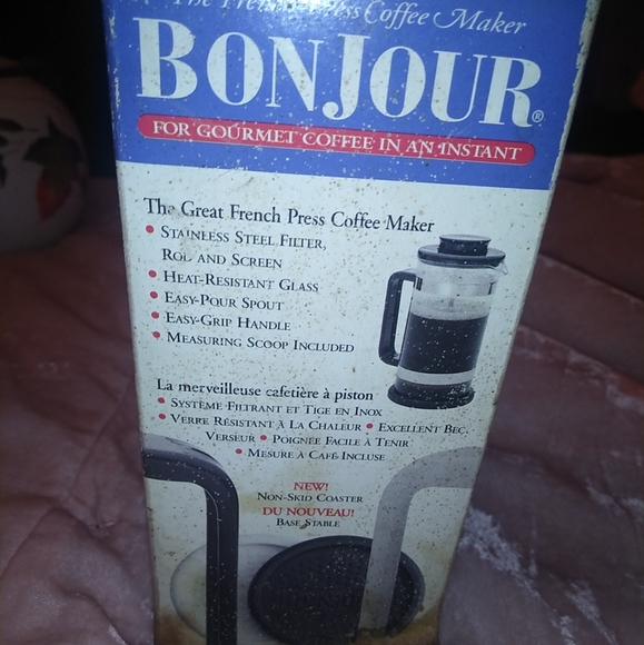 Bon Jour French coffee press maker - Picture 2 of 4